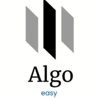 Логотип канала algo_easy