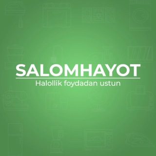 Логотип канала salom_hayot_uzb