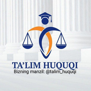 Логотип talim_huquqi