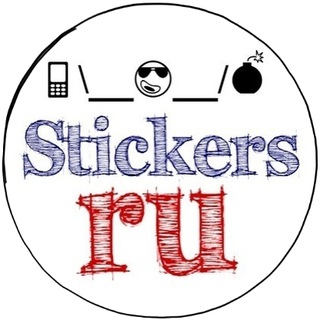 Логотип канала stickersru