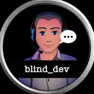 Логотип канала blind_dev_chat