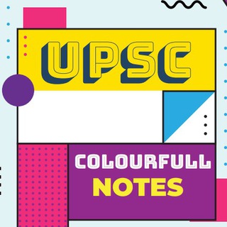 Логотип канала upsc_colurfull_notes