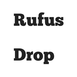 Логотип канала rufusdrop