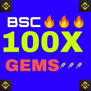 Логотип канала bsc100x_gem