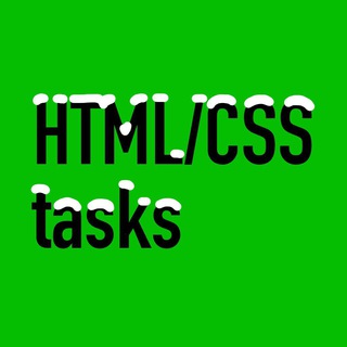 Логотип канала html_css_tasks