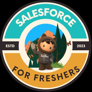 Логотип канала salesforceforfreshers