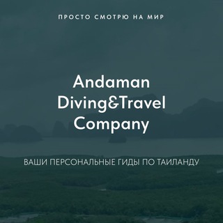 Логотип канала diving_travel