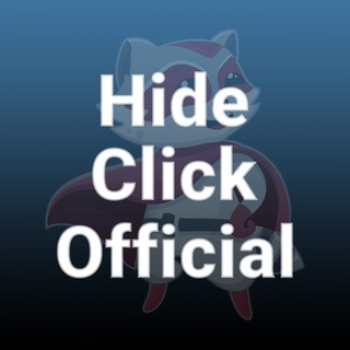 Логотип канала hideclick_official