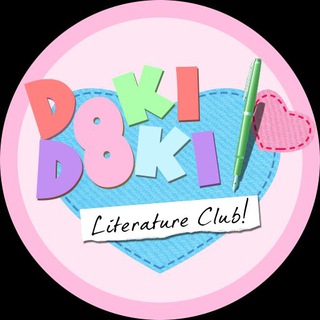 Логотип канала doki_doki_literature_club