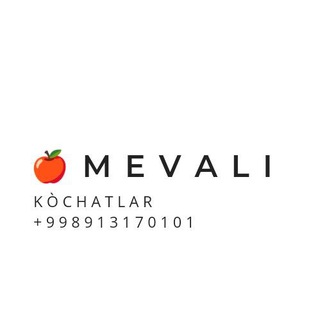 Логотип канала mevalik_kochatlar