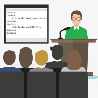 Логотип канала itmeetingchat