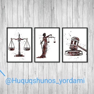 Логотип канала huquqshunos_yordami