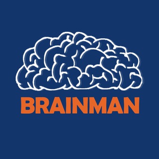 Логотип канала brainman_school