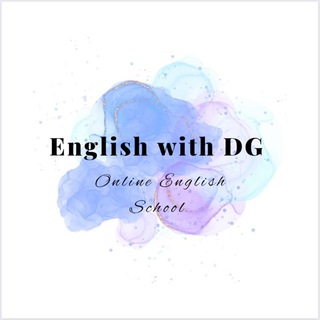 Логотип канала englishwith_dg