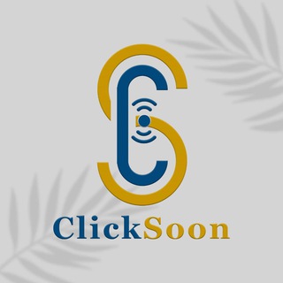 Логотип канала click_soon
