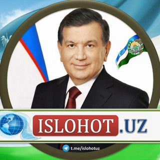 Логотип канала islohotuz_qarorlar