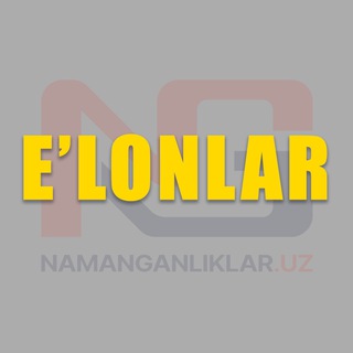 Логотип канала namanganliklar_eloni