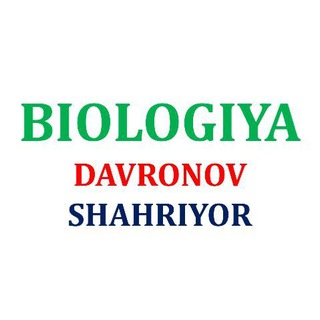 Логотип канала biologiyamaktabi_uz