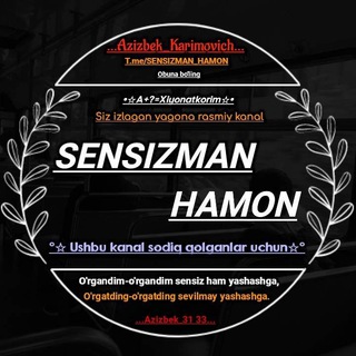 Логотип канала sensizman_hamon