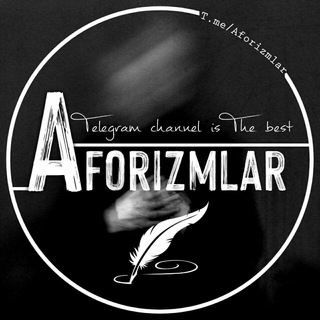 Логотип канала aforizmlar