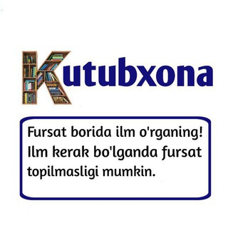 Логотип канала abu_tarix_elektron_kutubxona