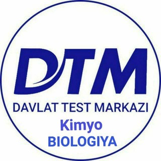 Логотип канала kimyo_bio_dtm