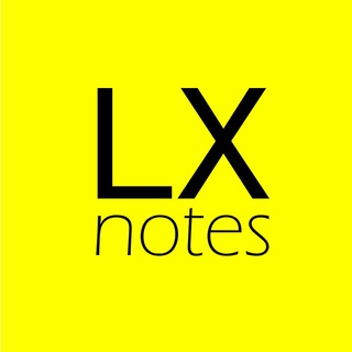 Логотип канала lxnotes
