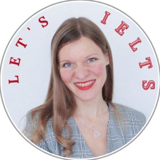 Логотип канала lets_ielts_with_polina