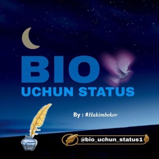 Логотип канала bio_uchun_status1
