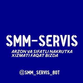 Логотип канала smm_servis_new