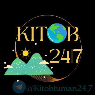 Логотип канала kitobtuman24_7