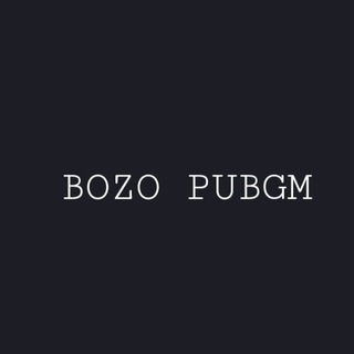 Логотип канала bozo_pubgm