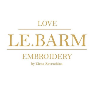 Логотип канала lebarm_embroidery_love