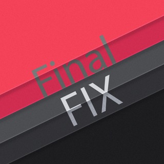 Логотип канала final_fix