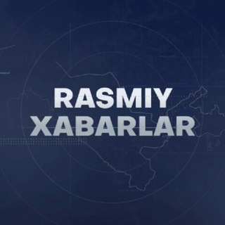 Логотип канала rasmiy_xabarlar_official