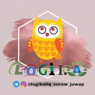 Логотип канала logikaliq_soraw_juwap