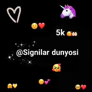 Логотип канала signilar_dunyosi