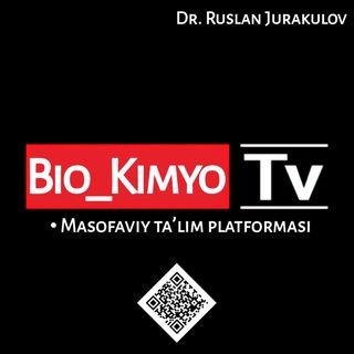 Логотип канала bio_kimyotv_guruhi