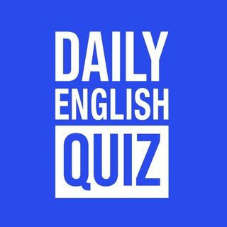 Логотип канала daily_english_quiz