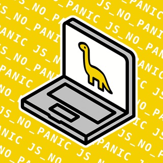 Логотип канала js_no_panic