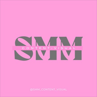 Логотип канала smm_content_visual