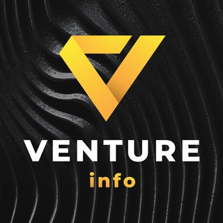 Логотип канала venture_info