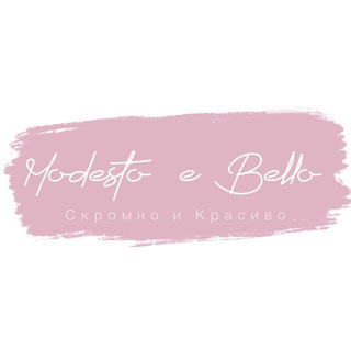 Логотип канала modesto_e_bello