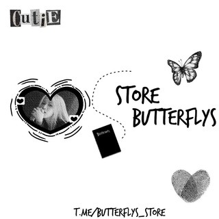 Логотип butterflys_store