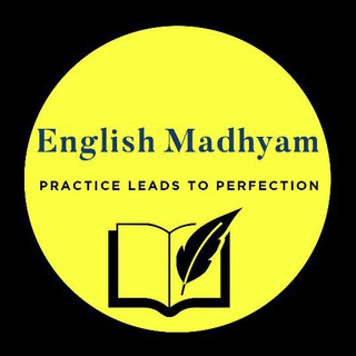 Логотип канала englishmadhyam
