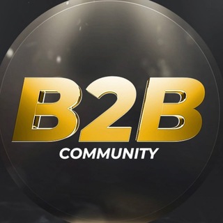 Логотип канала B2B_community_world