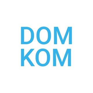 Логотип канала domkom_news