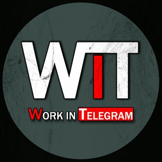 Логотип канала Work_in_TG_bot