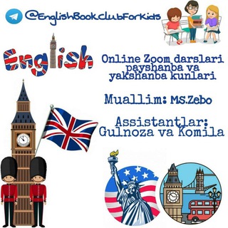 Логотип канала englishebookclub