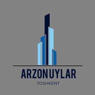 Логотип канала toshkent_arzonuylar